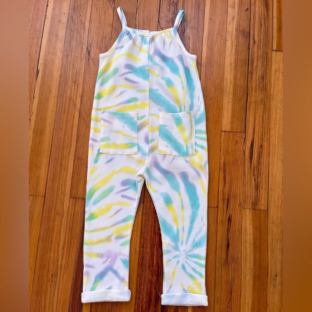 Grayson Mini Toddler Girl Tye Dye Jumpsuit